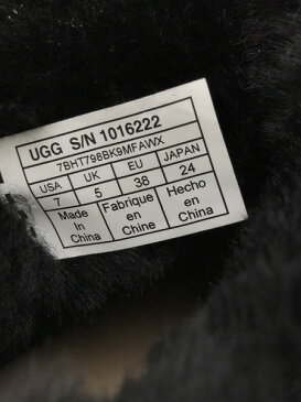 UGG CLASSIC MINI 2 クラシックミニ2 ムートンブーツ 24.0cm BLK【中古】[▼]