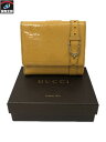 GUCCI/マイクロシマ/309755/コンパクトウォレット【中古】