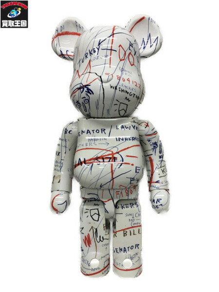 BE@RBRICK JEAN MICHEL BASQUIAT 1000% #2 箱付き【中古】