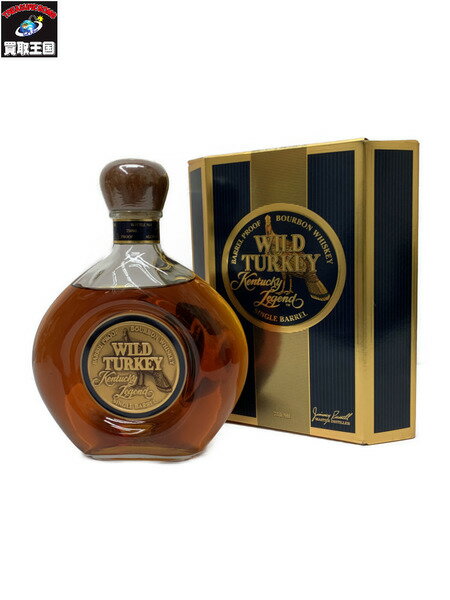 ワイルドターキー ケンタッキーレジェンド シングルバレル 750ml 56.2度 箱あり WILD TURKEY KENTUCKY LEGEND SINGLE BARREL バーボン ウイスキー お酒【中古】