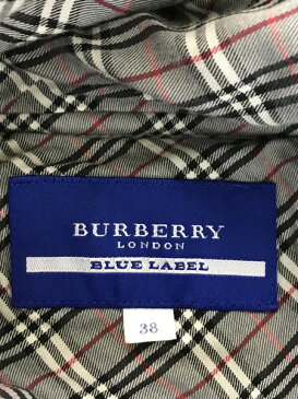 BURBERRY BLUE LABEL スウェット ダッフルコート 38【中古】