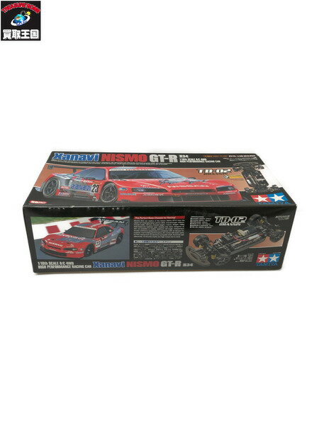 タミヤ　ザナヴィ　ニスモ　GT-R　R34　電動RC【中古】