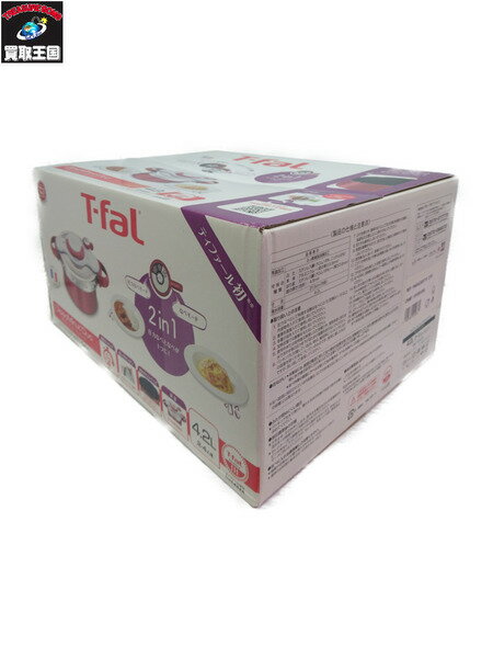 T-fal クリプソ ミニット デュオ ルージュ 圧力鍋 4.2L【中古】