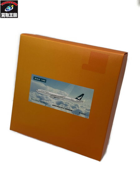 1/400 キャセイパシフィック航空 ボーイング777-300ER B-KPP 台座欠品 箱ダメージあり CATHAY PACIFIC BOEING 777-300ER 飛行機 旅客機 ジェット機【中古】[▼]のサムネイル