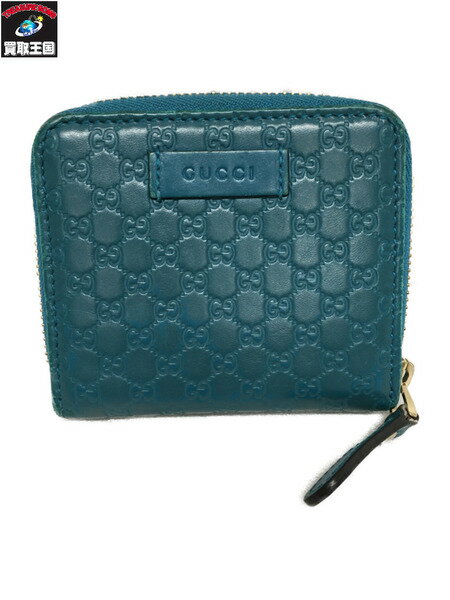 GUCCI マイクログッチシマ 二つ折り財布【中古】