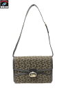 CELINE Cマカダム ショルダーバッグ【中古】