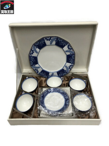 生活雑貨 ノリタケ ボーンチャイナ 大皿×1、 カップソーサー×5セット【中古】