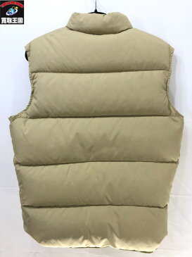 WOOLRICH/紺タグ/80s/ダウンベスト/S/ウールリッチ/ベージュ/ウ゛ィンテージ【中古】