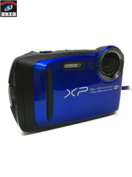 FUJIFILM Corporation FinePix XP80 ブルー コンパクト 動作OK【中古】