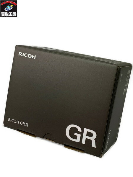 RICOH GR III コンパクトデジタルカメラ 動作確認済み リコー デジカメ デジタルカメラ コンパクトカメラ【中古】