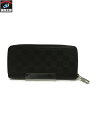 LV/ジッピー・ウォレット ヴェルティカル 新型/ダミエ【中古】