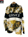 VERSACE/総柄ポロシャツ/A87193/M【中古】
