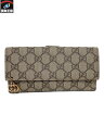 GUCCI/GGスプリーム/Wホック長財布/212104【中古】[▼]