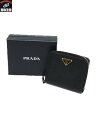 PRADA プラダ サフィアーノ NERO 二つ折り財布【中古】