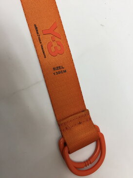 Y-3 LOGO BELT SizeL ORN ワイスリ− D-RING BELT Y3 adidas アディダス YOHJI YAMAMOTO ヨウジ ヤマモト ロゴリングベルト ロゴベルト【中古】