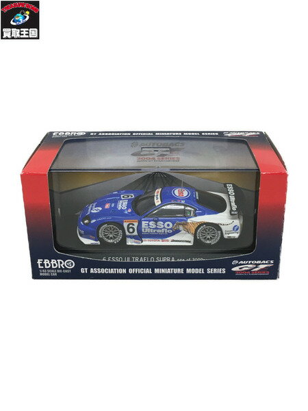 エブロ 1/43 JGTC 2004 ESSO ULTRFLO SUPRA BLUE #6 592【中古】