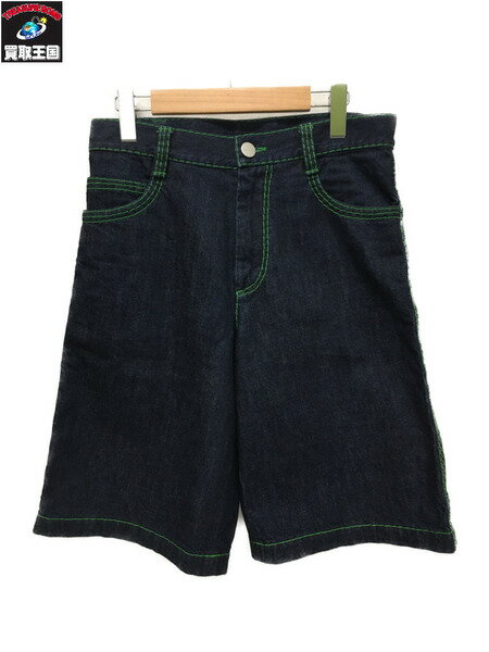 BOTTEGA VENETA 22SS/BLUE DENIM BERMUDA SHORTS/