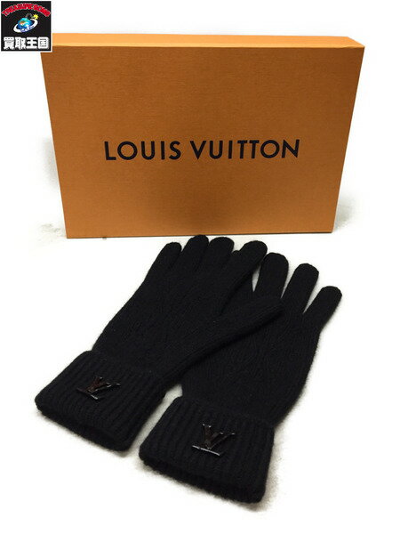 LOUIS VUITTON/22AW/ゴン LV アヘッド/カシミヤ100％グローブ/手袋/M77960【中古】