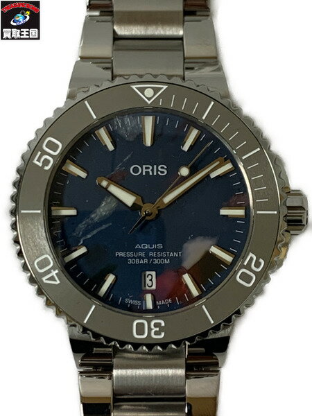 ORIS アクイス・デイト 7766A OH・仕上げ済 オリス AQUIS 腕時計 自動巻き【中古】