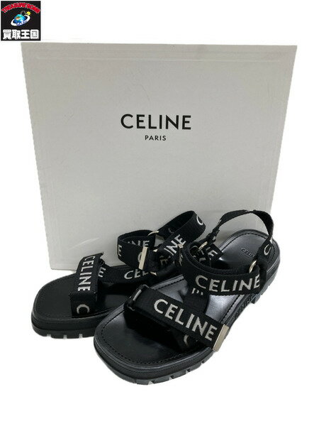 CELINE/レオ/ストラップサンダル/42【中古】