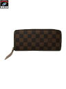 LV ダミエ/ポルトフォイユクレマンス/長財布【中古】