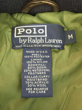 POLO RALPH LAUREN ダウンジャケット ベージュ M【中古】