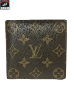 LOUIS VUITTON モノグラム ポルトフォイユ・マルコ 2つ折り財布 M61675【中古】