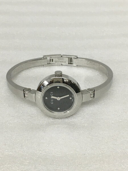 グッチ/バングルウォッチ/105/4Pダイヤ【中古】[▼]