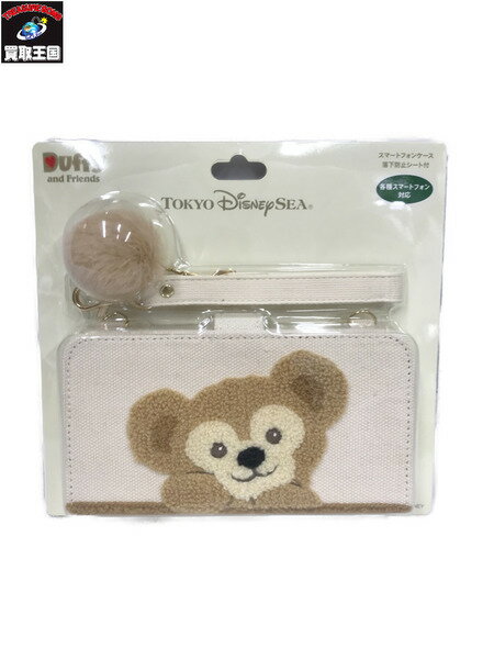 TOKYO Disney SEA Duffy and Friends 手帳型スマートフォンケース ダッフィー 未開封 東京ディズニーシー【中古】