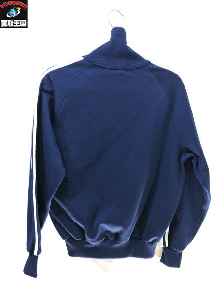 adidas/70s前期/VINTAGE/トラックジャケット/デサント社製　ブルー　2号　アディダス【中古】[▼]