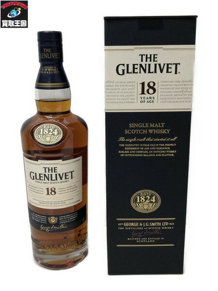 GLENLIVET　18年　旧ボトル　700/43【中古】