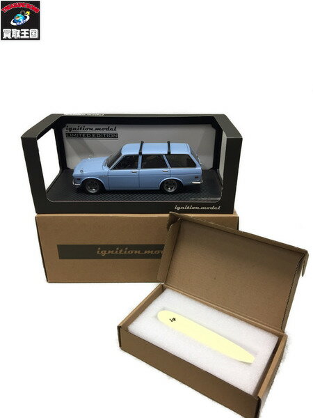 1/18 日産 ダットサン ブルーバード510 ワゴン Light Blue イグニッションモデル【中古】[▼]