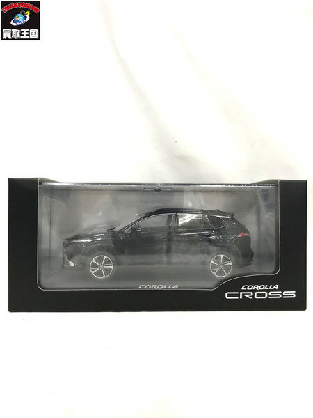 トヨタ カローラクロス 1/30 ダイキャスト製 カラーサンプル ミニカー TOYOTA COROLLA CROSS スパークリング ブラックパール クリスタルシャイン 220【中古】