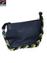LOEWE/Vbucket ショルダー メッセンジャーバッグ/061509/ネイビー【中古】
