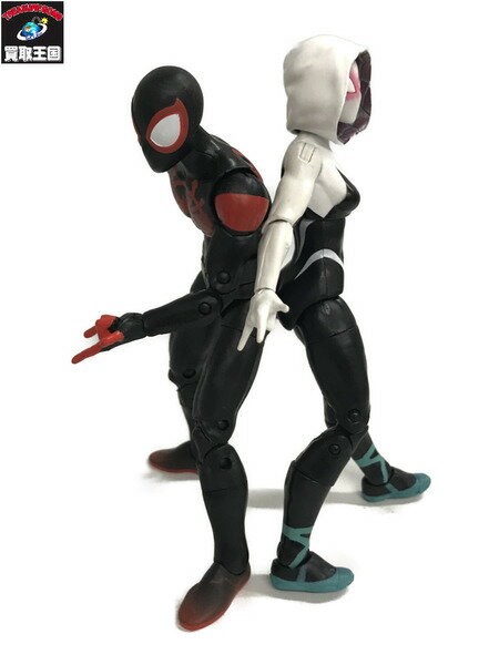 14.マーベルレジェンド マイルズ・モラレス＆スパイダーグウェン(本体のみ)【中古】[▼]のサムネイル