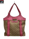 Christian Dior/トロッター/キャンバスハンドバッグ【中古】
