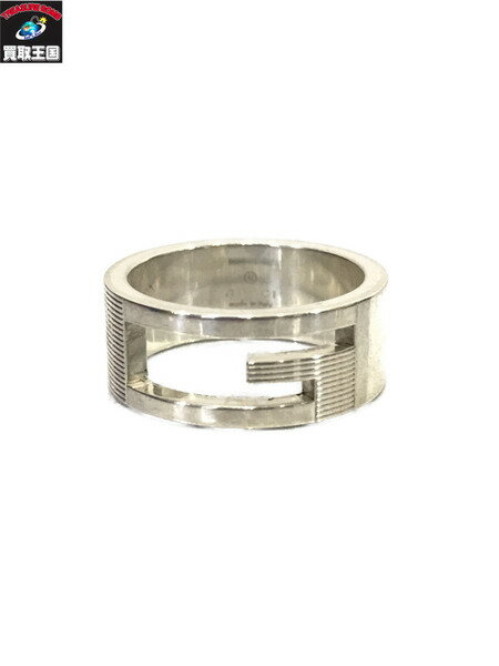 GUCCI Gロゴ シルバー925 リング/グッチ/13号【中古】