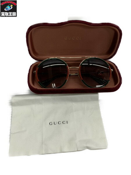 GUCCI/サングラス/GG0061S 003 56□22-140【中古】