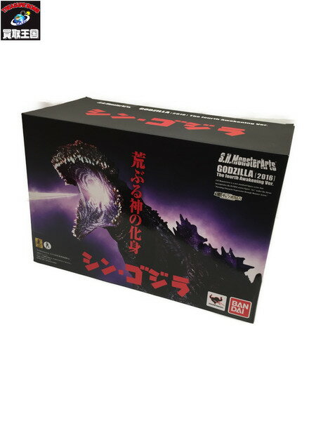 S.H.MonsterArts ゴジラ（2016）第4形態覚醒Ver. 未開封 S.H.モンスターアーツ シンゴジラ SHIN GODZILLA【中古】のサムネイル