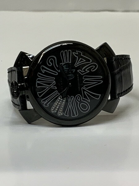 GaGa MILANO マヌアーレ スリム46 ネイマールモデル 5086.NJ.02D 本体のみ ガガミラノ 腕時計 【中古】