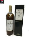 The MACALLAN 12年 Sherry Oak Cask 700ml【中古】[▼]