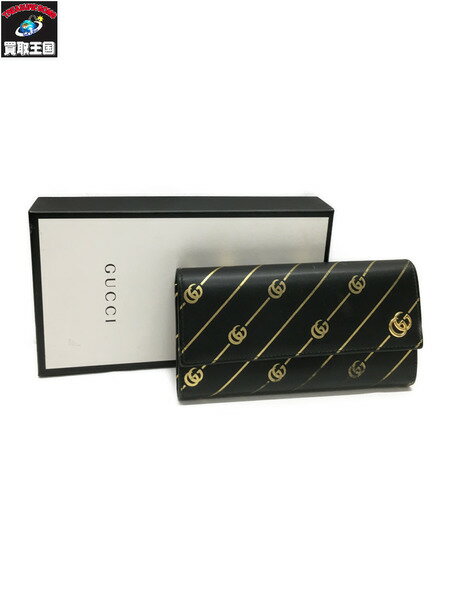 GUCCI GGマーモント 長財布　546757520981【中古】[▼]