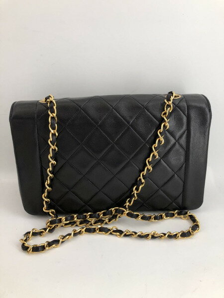 CHANEL シングルフラップ マトラッセ チェーンショルダーバッグ 1944499【中古】