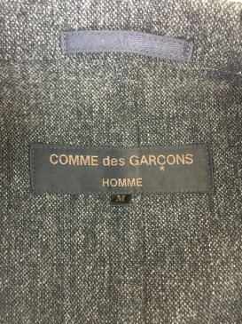 COMME des GARCONS HOMME ウールジャケット グレー M【中古】