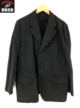 COMME des GARCONS HOMME ウールジャケット グレー M【中古】