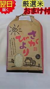 【令和2年産　新米】佐賀県白石地区産　さがびより☆白米5kg　送料無料※北海道、沖縄は発送見合わせております。