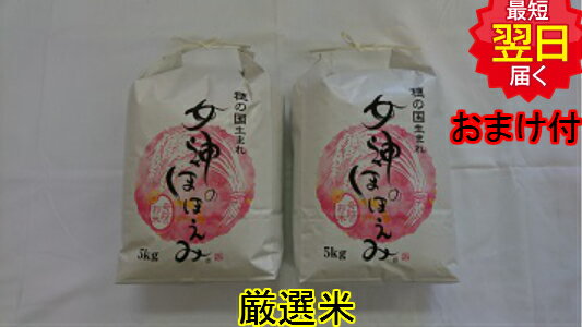 【令和5年産　新米】女神のほほえみ10kg(5kg×2)送料無料※北海道、沖縄は発送見合わせております。