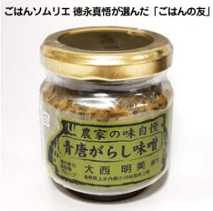 信州小川の庄さんが作る「青唐がらし味噌」保存料・着色料不使用。内容量90g【ご飯の友】