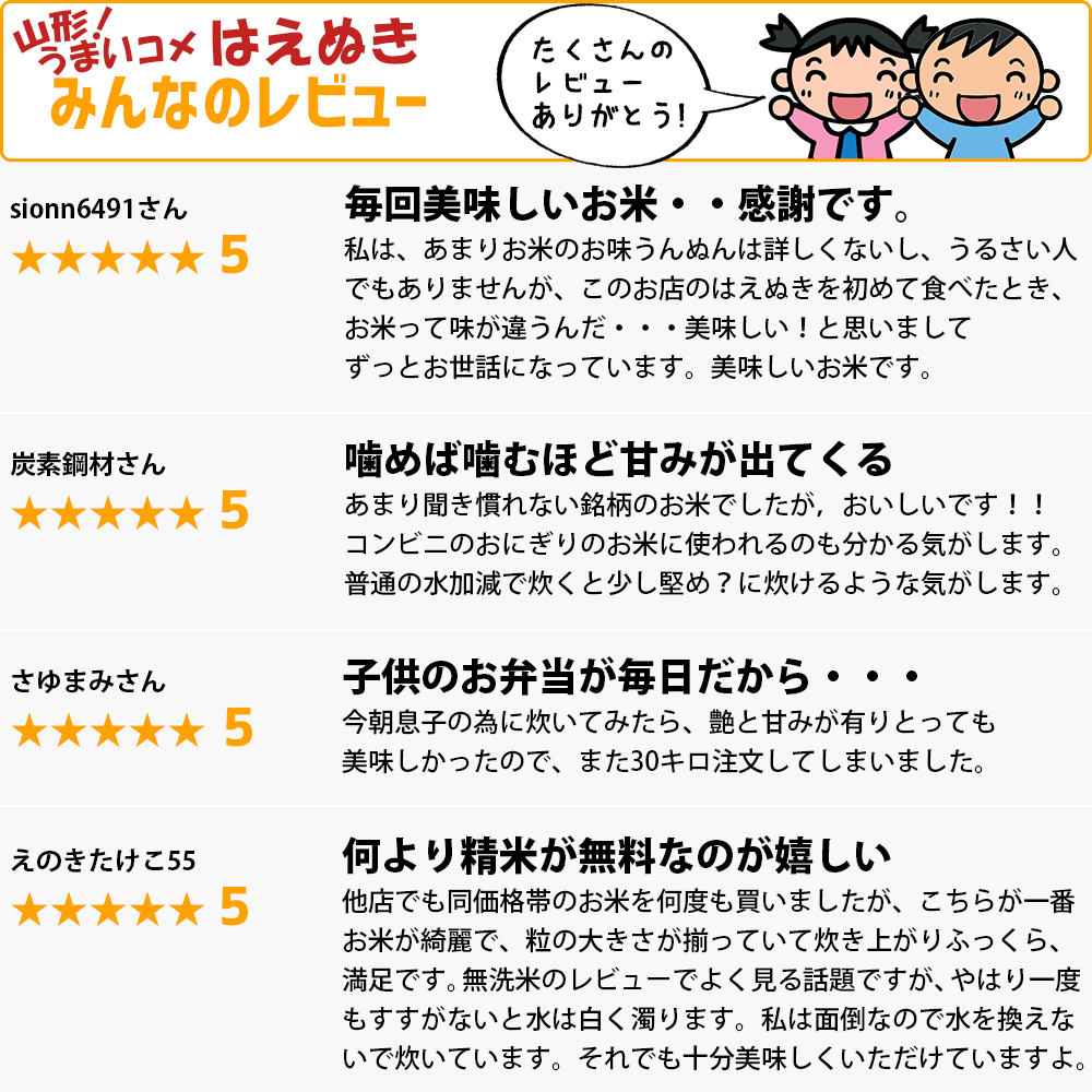 【9/5までスーパーSALE特別価格】 米 10kg 送料無料 無洗米/白米/玄米 山形県産 はえぬき (5kg×2袋) 令和3年産 10キロ おこめ コメ (沖縄は別途送料追加)