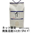 ネット限定【雪温精法】 【氷温熟成】 R5年産 南魚沼 こしひかり 5kg x1 【送料無料】 雪蔵 ...